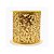 FITA  DECOR ARAMADA 6,3CMX9,14MT GLITTER DOURADA - Imagem 1