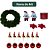 KIT GUIRLANDA FAÇA VOCÊ MESMO VERMELHO 60CM - Imagem 2