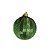 BOLA NATALINA 8CM C/TEXTURA VERDE CX C/6UN - Imagem 5