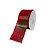 FITA DECOR ARAMADA 6,3CMX9,14MT JUTA XADREZ VERMELHO/VERDE - Imagem 4