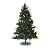 ARVORE DE NATAL INDUCAO 1,8M C/410LED 853GA PE FERRO - Imagem 1
