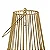 LANTERNA GOLD METAL C/DONZELA  MEDIO 40X22CM - Imagem 2