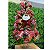 ENFEITE NATALINO PAPAI NOEL ESTRELA VERMELHO/VERDE  28CM - Imagem 2