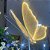 LUMINARIA BORBOLETA LED WARM C/PÉ 100CM 220V - Imagem 7