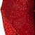 ENFEITE NATALINO ESTRELA LUREX BASICO METALIZADO 80CM VERMELHO - Imagem 4