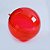 BOLA NATALINA 20CM ACRILICA VERMELHA - Imagem 3