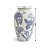 VASO CERAMICA FLORAL OFF WHITE 11X28CM - Imagem 3