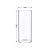 VASO ACRILICO CILINDRO LISO 12X40CM TRANSPARENTE - Imagem 4