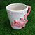 CANECA CERAMICA COELHO ROSA 370ml - Imagem 2