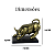 ESTATUETA TOURO DOURADO WALL STREET EM RESINA 14CM - Imagem 2