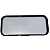 BANDEJA VIDRO MINE BOREAL RETANGULAR BORDA PRETA 22X9,5CM - Imagem 5