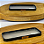 BANDEJA VIDRO MINE BOREAL RETANGULAR BORDA PRETA 22X9,5CM - Imagem 2