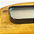 BANDEJA VIDRO RETANGULAR BORDA PRETA 30X10CM - Imagem 4