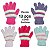 Kit 12 Un Luva Soft Frio Infantil Super Macia Pelinho 20cm - Imagem 1
