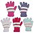 Kit 12 Un Luva Soft Frio Infantil Super Macia Pelinho 20cm - Imagem 2
