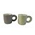 CANECA CERAMICA FOSCA CORES 320ML - Imagem 1