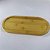 BANDEJA / PETISQUEIRA OVAL DE BAMBU 30X14CM - Imagem 3