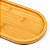 BANDEJA / PETISQUEIRA OVAL DE BAMBU 30X14CM - Imagem 5
