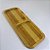 PETISQUEIRA RETANGULAR C/2 DIVISORIAS DE BAMBU 25X10CM - Imagem 5