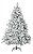 Árvore Natal Imperial Nevada 882 Galhos Pé Ferro 1,8m - Imagem 1