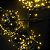 CORDAO C/ 120 LEDS CLUSTER EFEITO CACHO WARM BIVOLT - Imagem 2