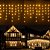 CASCATA 400 LEDS FIXO FIO BRANCO 220V WARM INTERNO/EXTERNO - Imagem 4