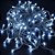 CASCATA 400 LEDS FIXO 220V BRANCO FRIO INTERNO/EXTERNO - Imagem 2