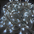 CASCATA 400 LEDS FIXO 220V BRANCO FRIO INTERNO/EXTERNO - Imagem 6