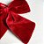 LAÇO NATALINO VELUDO CINTILANTE VERMELHO 20X25CM - Imagem 5