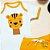 Conjunto Curto para Bebê - Tigre Amarelo - Imagem 2