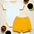Conjunto Curto para Bebê - Tigre Amarelo - Imagem 3