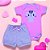 Conjunto Curto para Bebê - Gatinha - Imagem 1