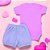 Conjunto Curto para Bebê - Gatinha - Imagem 3