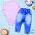 Conjunto para Bebê Body e Calça Jeans Bordado Ovelha - Rosa Claro - Imagem 3