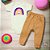 Conjunto para Bebê Body Curto Com Calça Jogger - Arco-íris - Imagem 1