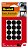 Anti-risco Redondo P Cor Preto Scotch 3M - Imagem 1
