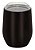 Copo Cuia Térmico com Tampa 360ml Preto Liso Mor - Imagem 3