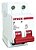 Disjuntor Bipolar 16a Curva C 3ka Sdd62c16 Steck - Imagem 1