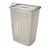 Cesto de Roupas com Tampa 40L Trama Branco Plasútil - Imagem 1