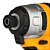 Parafusadeira de Impacto 1/4" à Bateria 20V DCF7871B-B3 Dewalt - Imagem 3