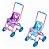 Carrinho Boneca Baby Car Princesas Florzinha Cor Rosa/Azul Brinquemix - Imagem 4