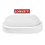 Luminária Oval Tartaruga Led 8w 6500k Bivolt Cor Da Luz Branco-frio 110v/220v - Lorenzetti - Imagem 2