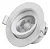 Spot De Led Redondo 5w Bivolt 6500k Luz Branca Cor Branco 110v/220v Lorenzetti - Imagem 1