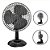 Ventilador De Mesa E Parede Personal Fan 20w Preto 3 Pás Diâmetro 18cm 127v Fame - Imagem 3
