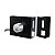 Fechadura 701/100 Preto Fosco Espelho Inox Stam - Imagem 1