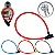 Cadeado Bike C/Chave 10mmx62cm ATEF - Imagem 1