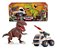 Dinossauro Rex Atack Defender Cor Verde Adijomar - Imagem 2