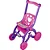 Carrinho de boneca florzinha lilas/rosa Brinquemix - Imagem 1