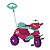 Triciclo Velobaby G2 Passeio & Pedal (Rosa) Bandeirante - Imagem 1