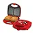 Sanduicheira Mickey Mouse Funny Plates 127v Cor Vermelho Mallory - Imagem 2